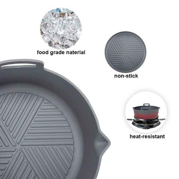 Air Fryer Oven Baking Tray Extra thinkness with ear loops - Picture 7 of 12